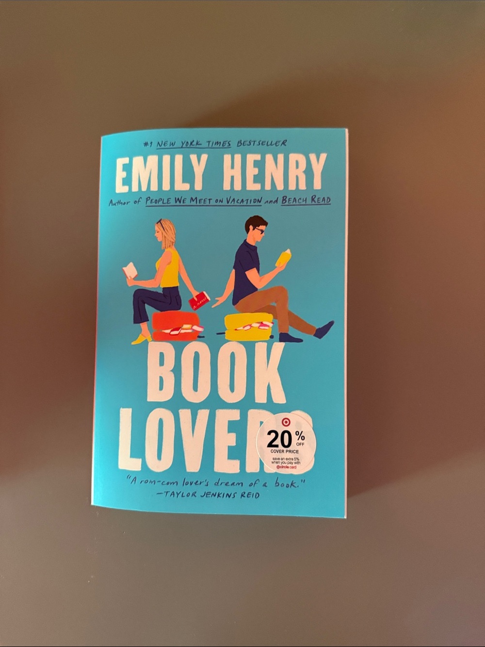Book Lovers - Blue Paperback Novel